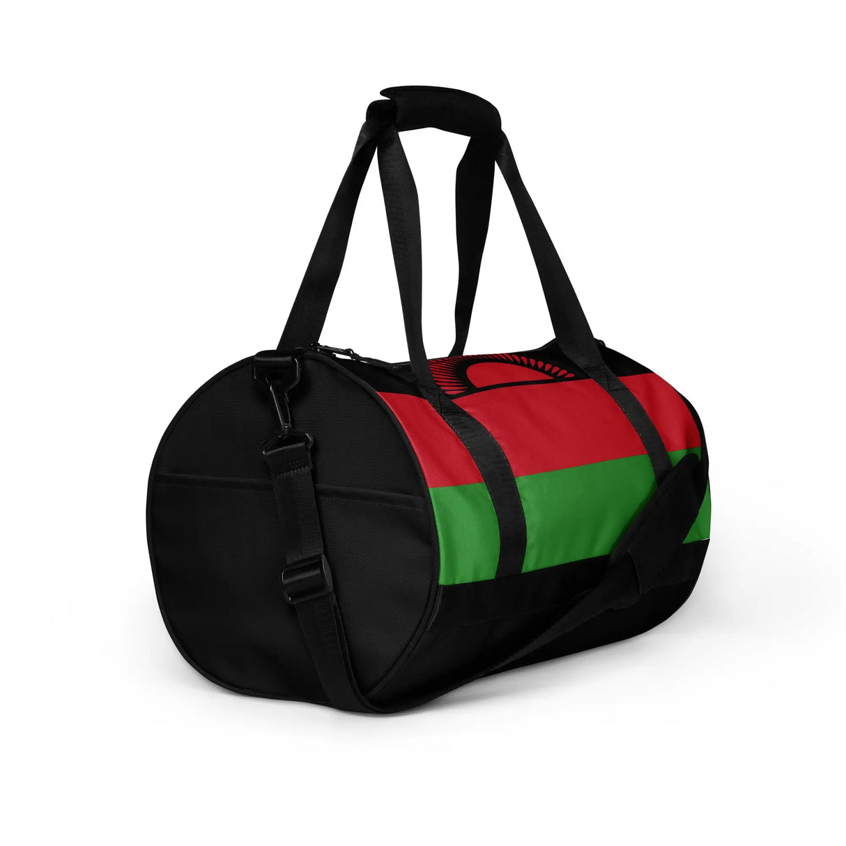Sac de sport malawi polyester robuste aux couleurs patriotiques