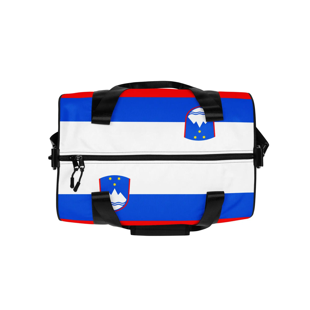 Sac de sport slovénie tissu robuste aux couleurs nationales