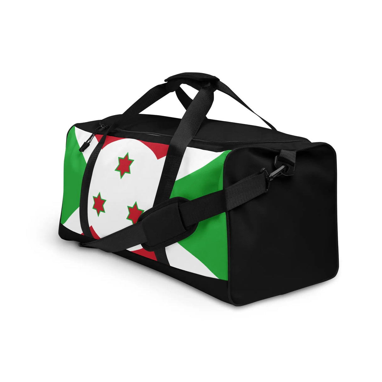 Sac de voyage burundi polyester sangle d’épaule matelassée