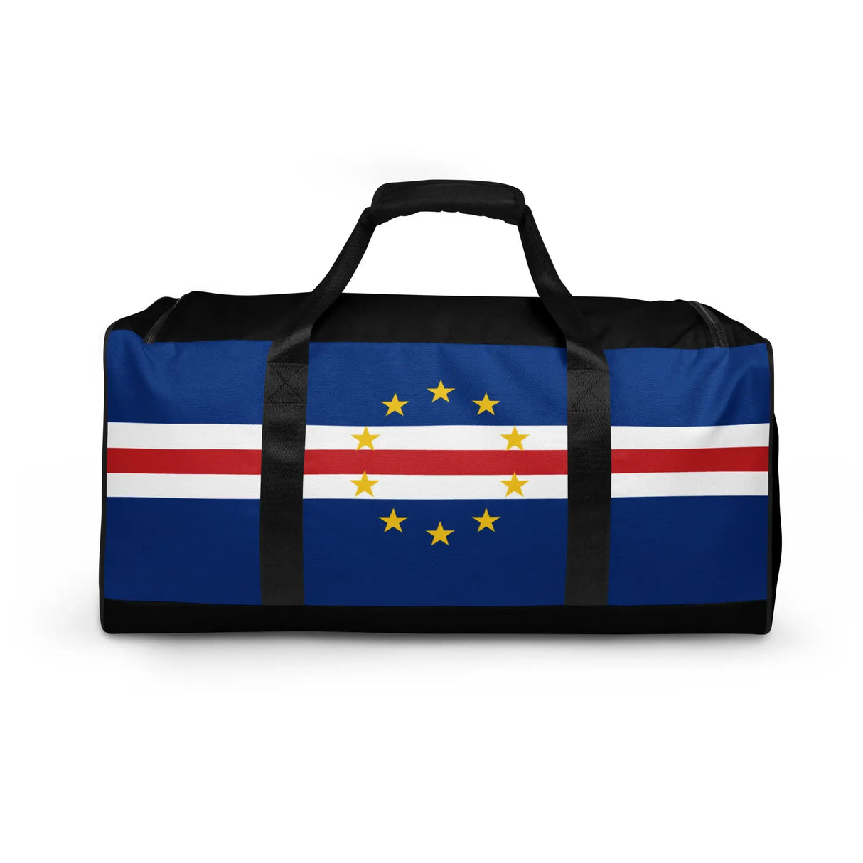 Sac de voyage drapeau cap-vert polyester fermeture éclair