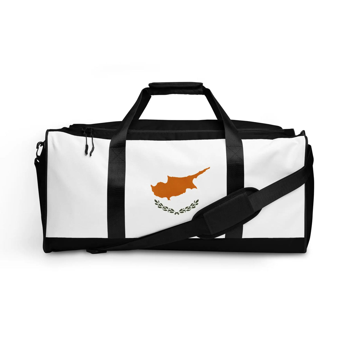 Sac de voyage drapeau chypre polyester sangle matelassée