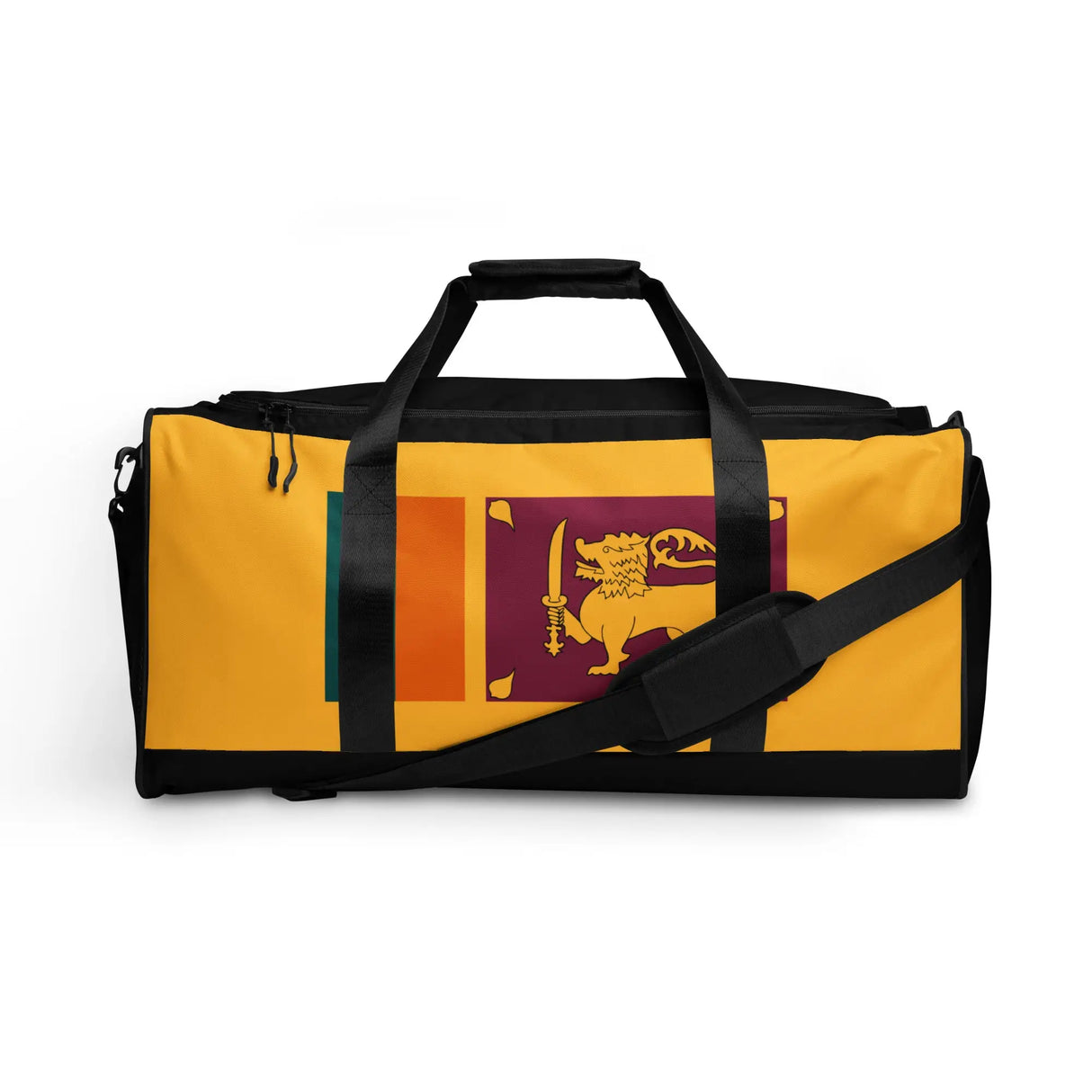 Sac de voyage drapeau sri lanka polyester sangle matelassée