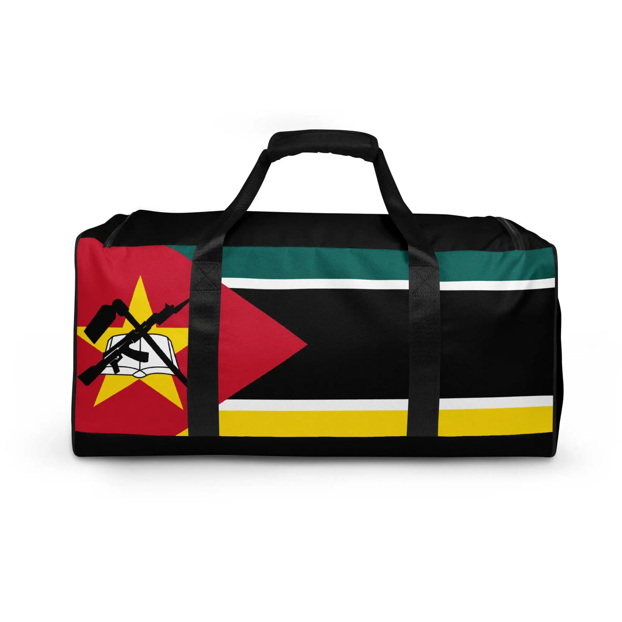 Sac de voyage mozambique polyester avec sangle matelassée