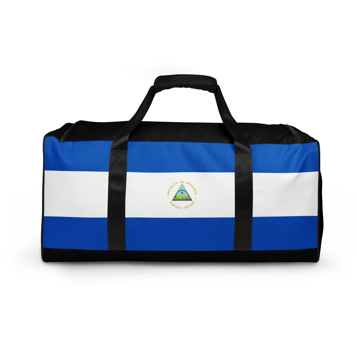 Sac de voyage nicaragua polyester avec sangle d’épaule matelassée
