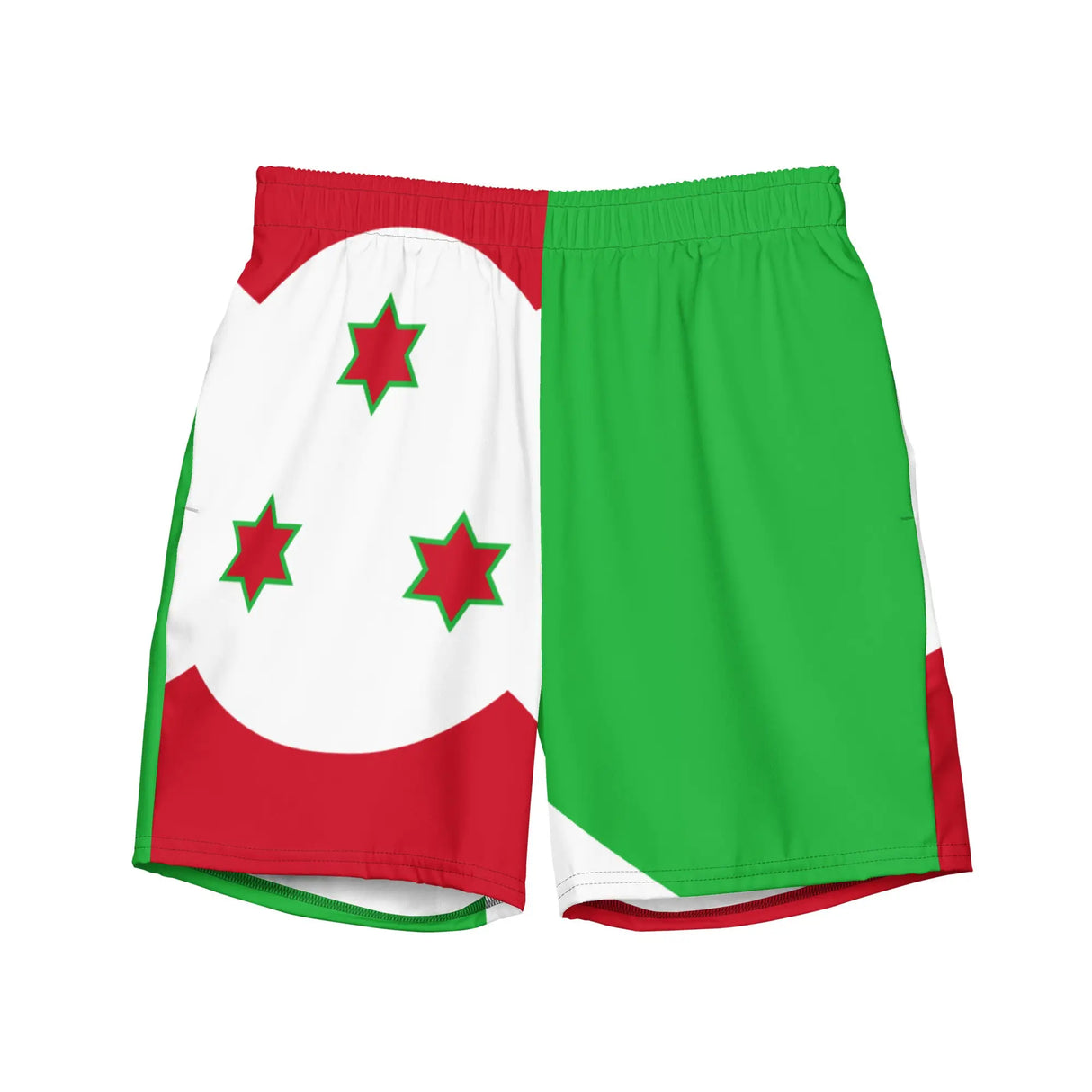 Short de bain burundi tissu léger séchant rapidement