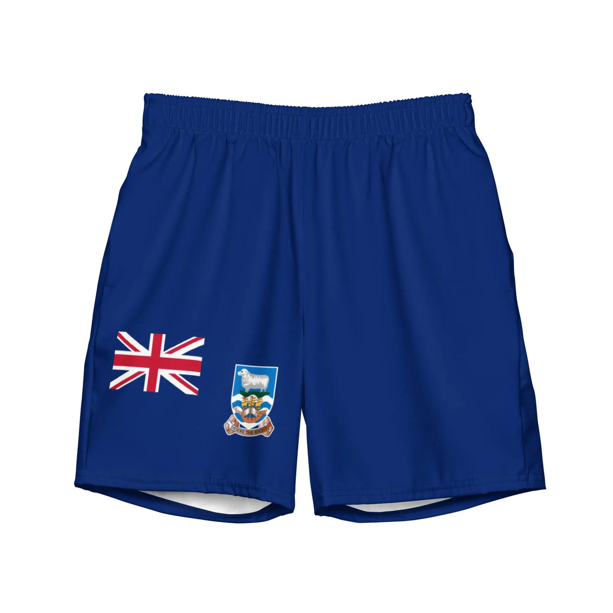 Short de bain drapeau îles malouines tissu léger séchage rapide