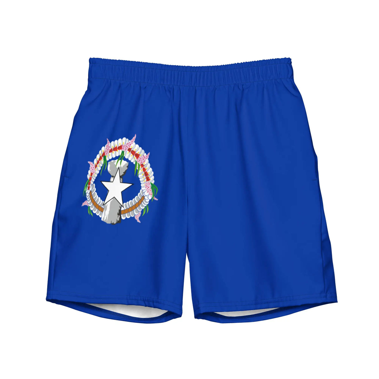 Short de bain drapeau îles mariannes tissu léger séchage rapide