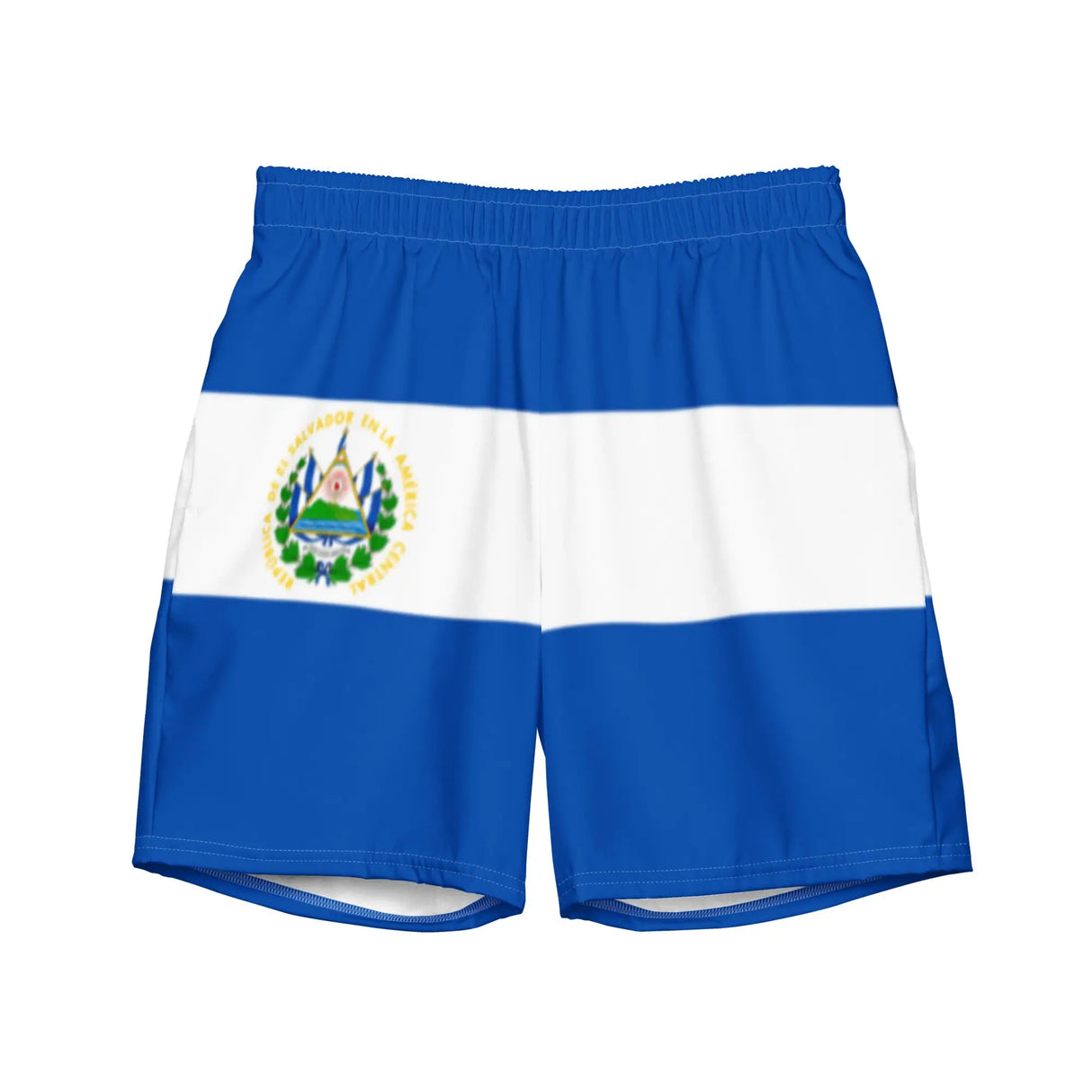Short de bain drapeau salvador tissu léger sèchent rapidement