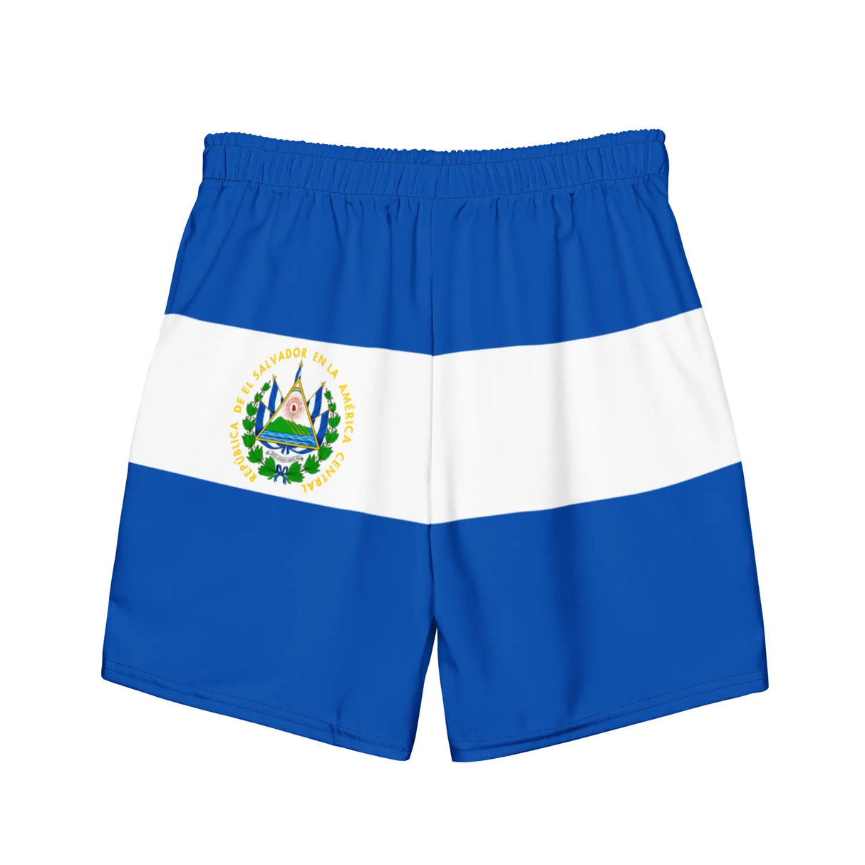 Short de bain drapeau salvador tissu léger sèchent rapidement
