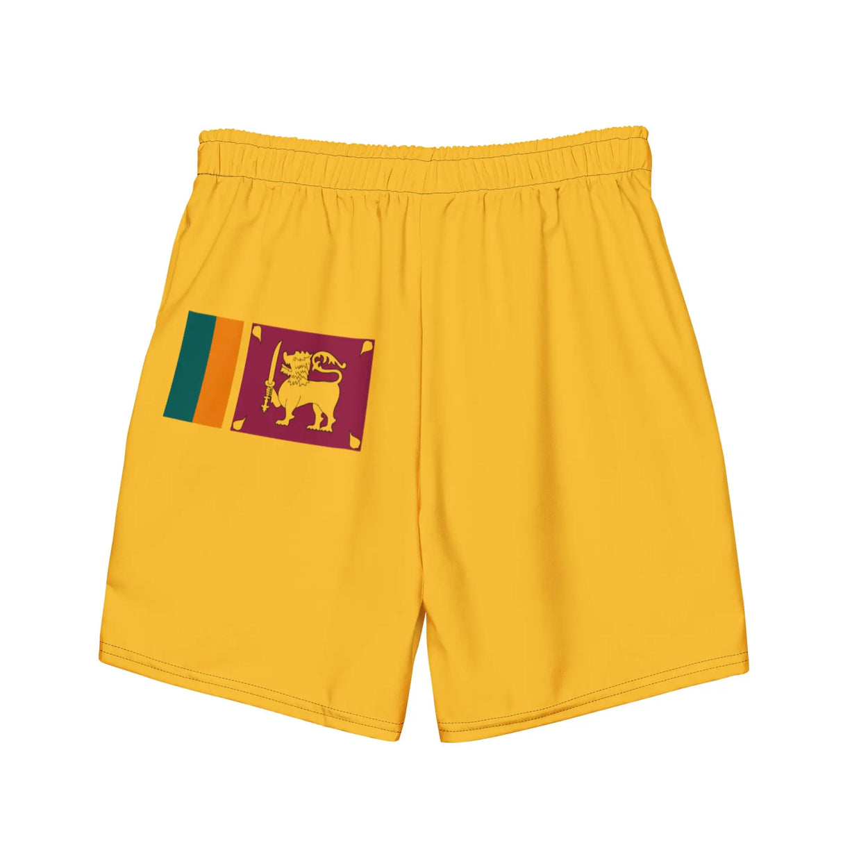 Short de bain drapeau sri lanka tissu léger séchage rapide