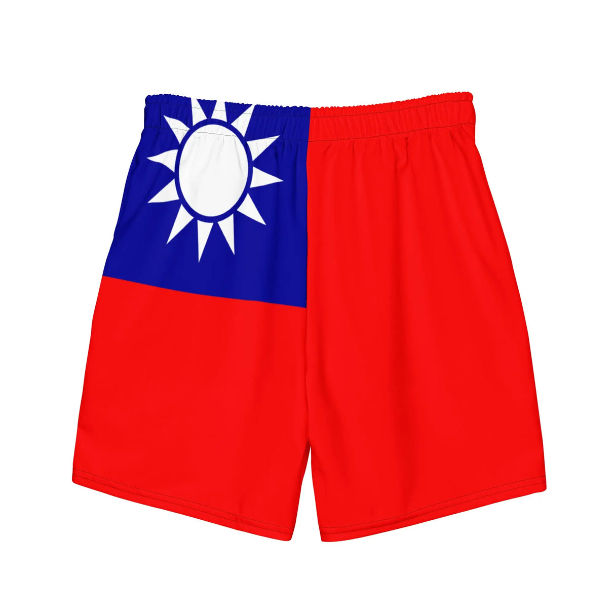 Short de bain drapeau taïwan tissu léger sèchent rapidement