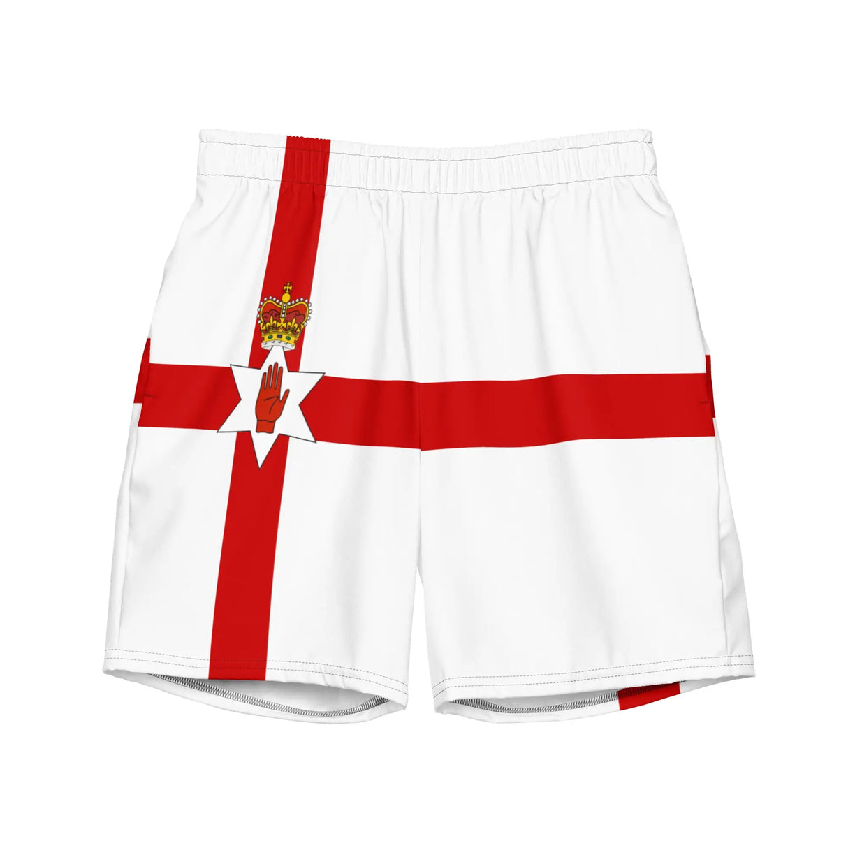 Short de bain irlande du nord tissu léger sèchent rapidement