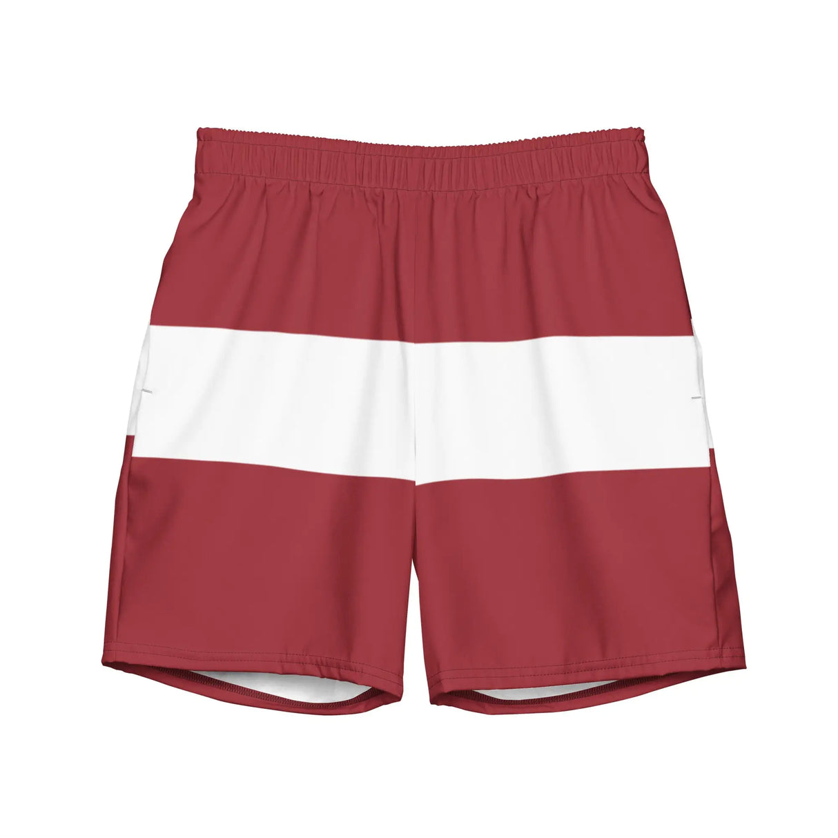 Short de bain lettonie tissu léger sèchent rapidement