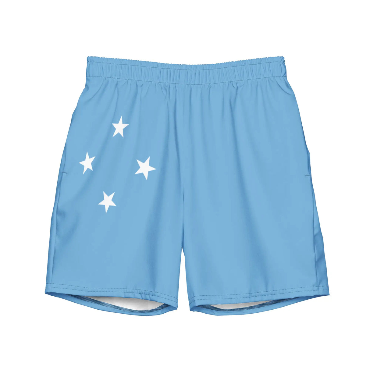 Short de bain micronésie tissu léger sèchent rapidement