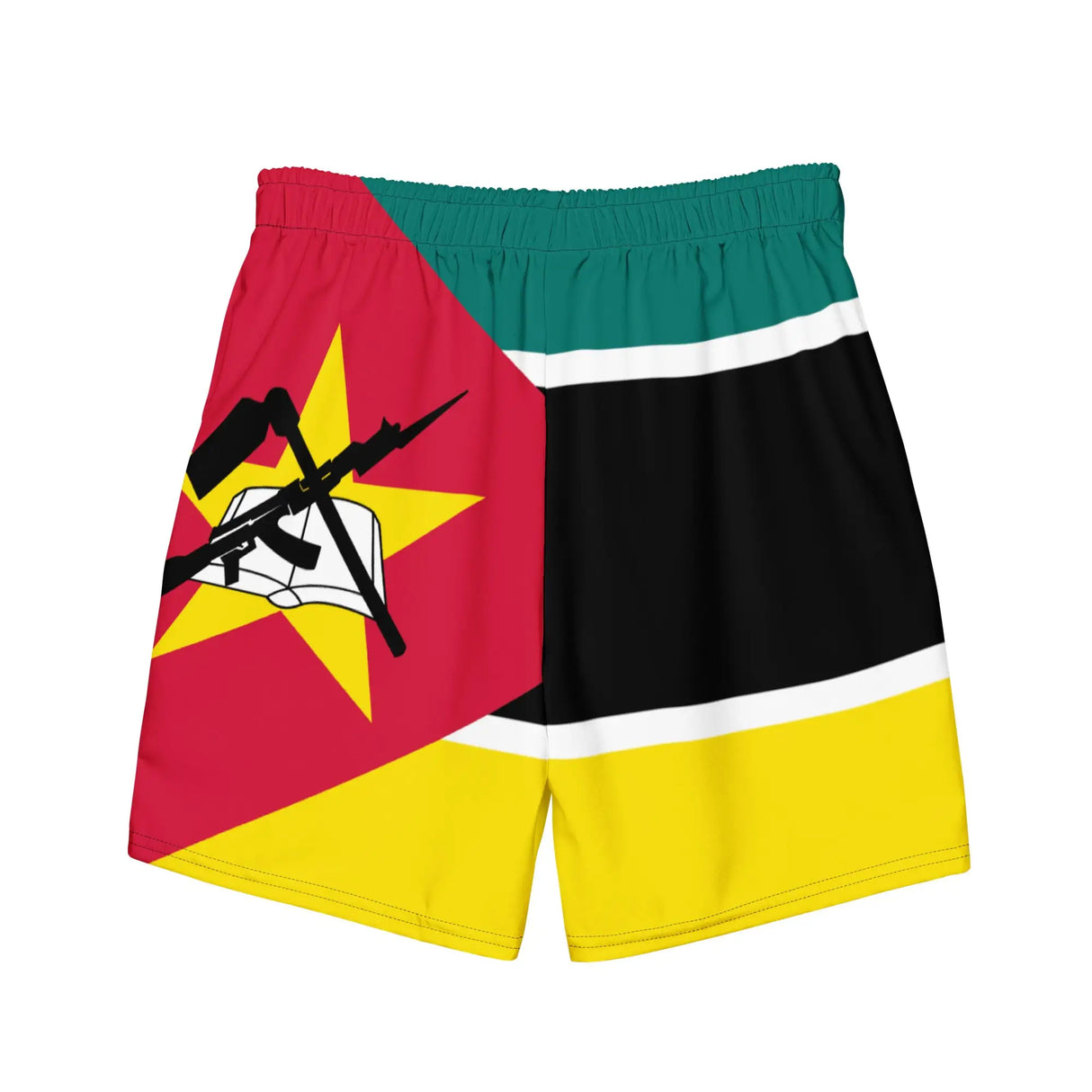 Short de bain mozambique tissu léger séchage rapide