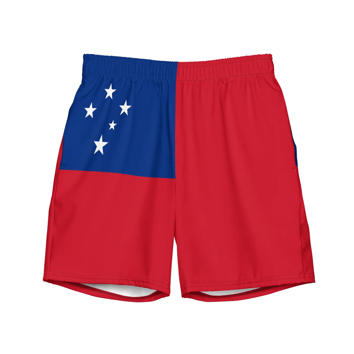 Short de bain samoa tissu léger sèchent rapidement