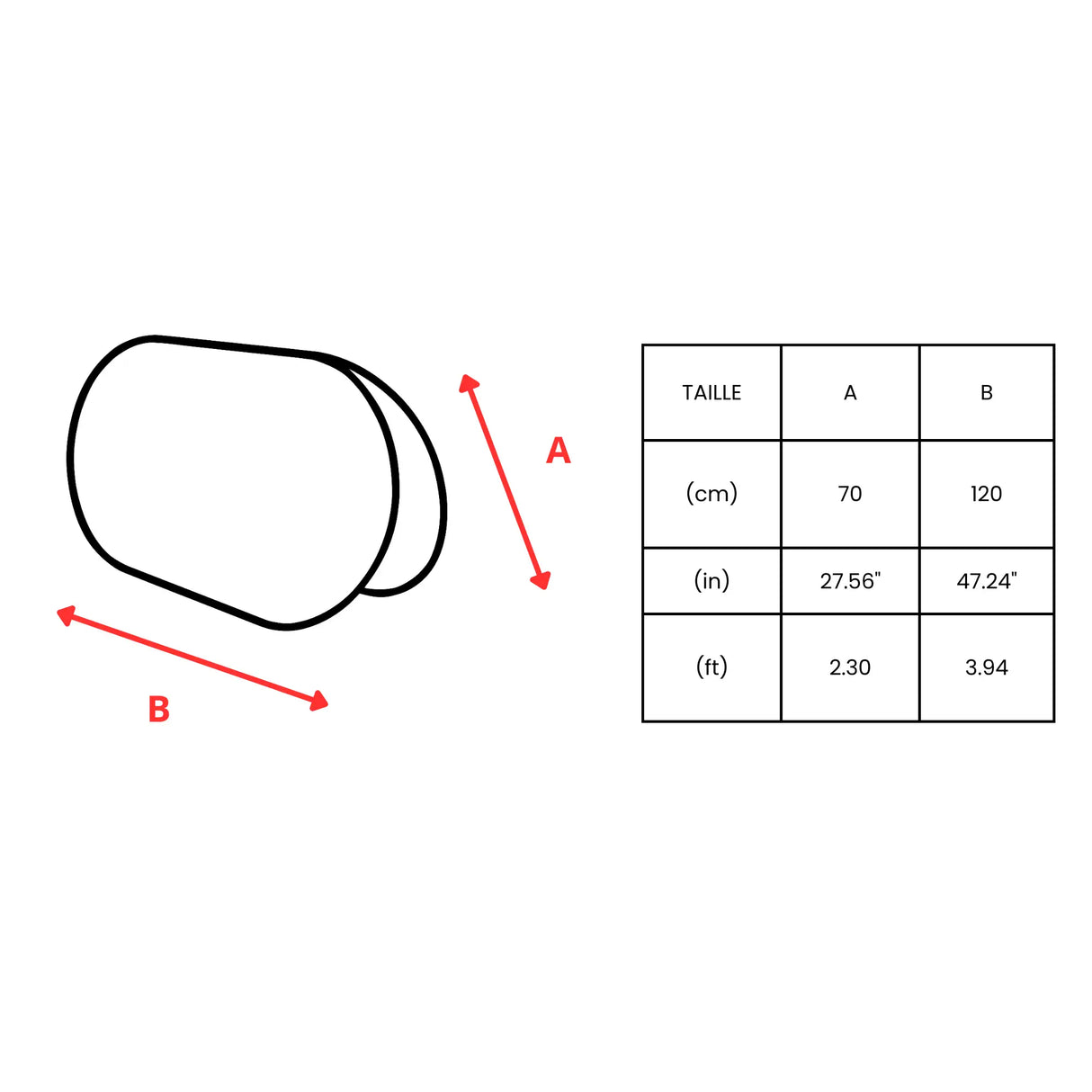 Support publicitaire ovale drapeau bhoutan léger facile installer