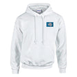 Sweat à capuche antarctique brodé coton mélangé