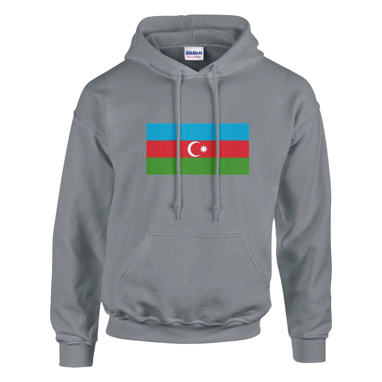 Sweat à capuche azerbaïdjan coton mélangé broderie colorée