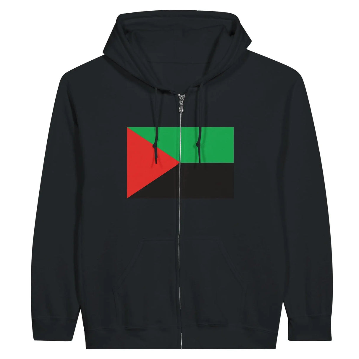 Sweat à capuche martinique coton mélangé fermeture éclair