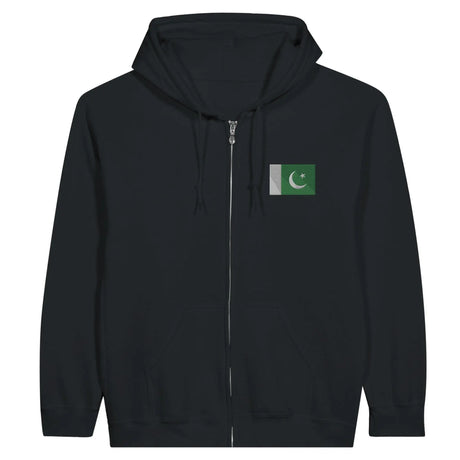 Sweat à capuche pakistan coton mélangé broderie couleur