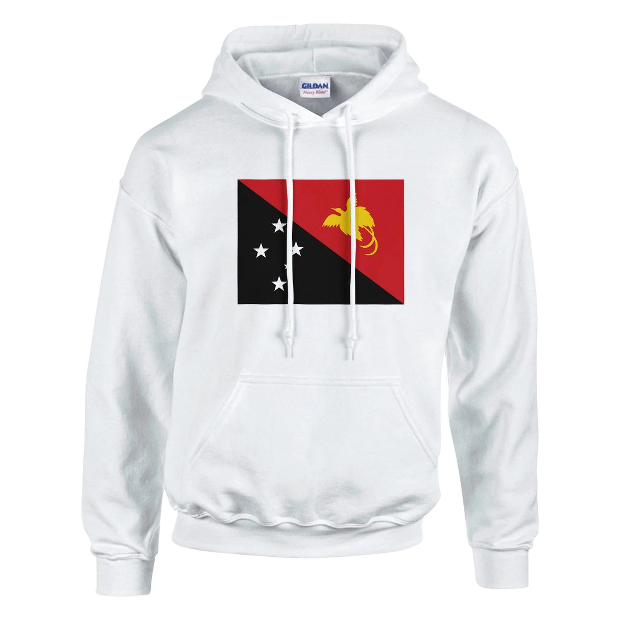 Sweat à capuche papouasie-nouvelle-guinée coton mélangé