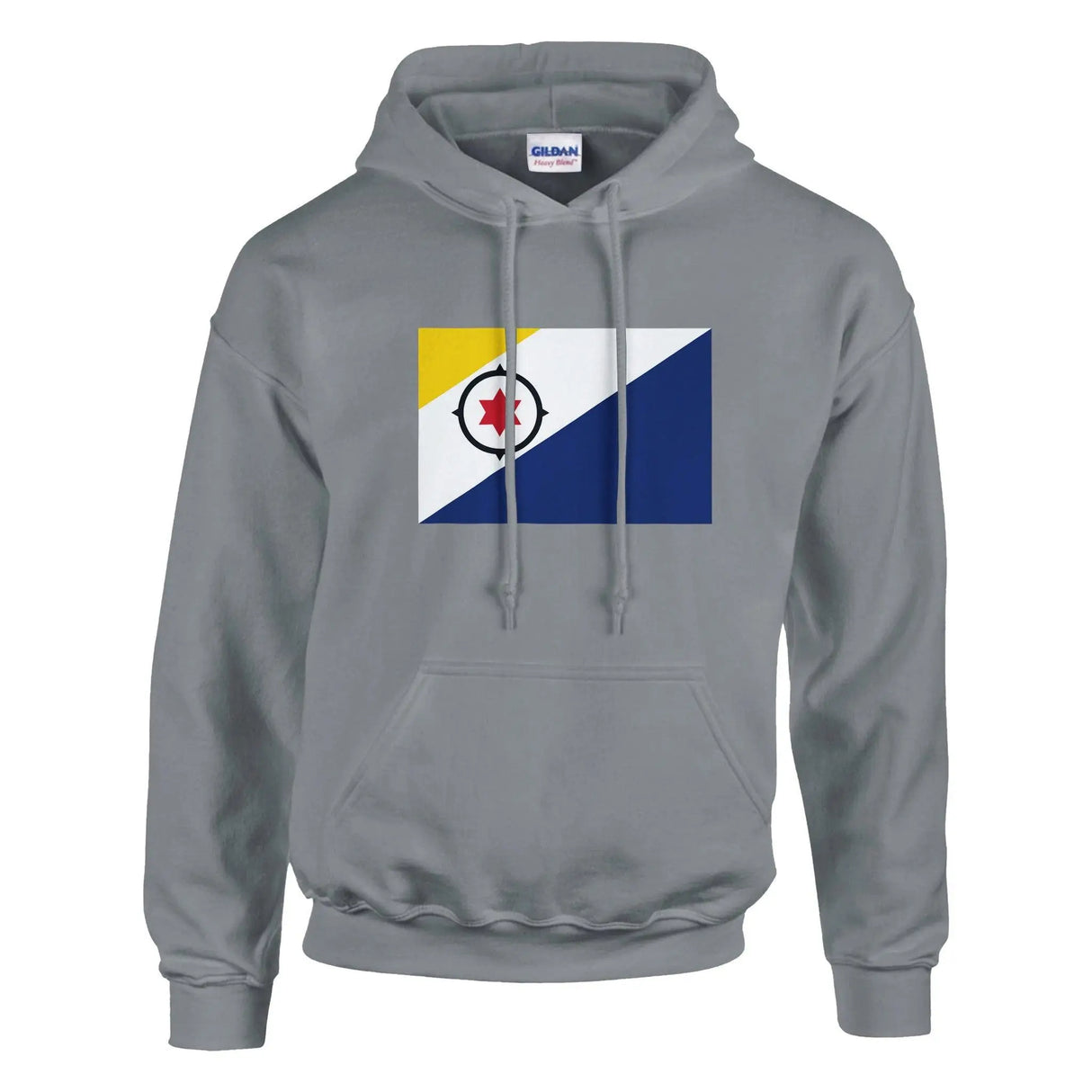 Sweat à capuche pays-bas caraïbéen coton mélangé imprimé