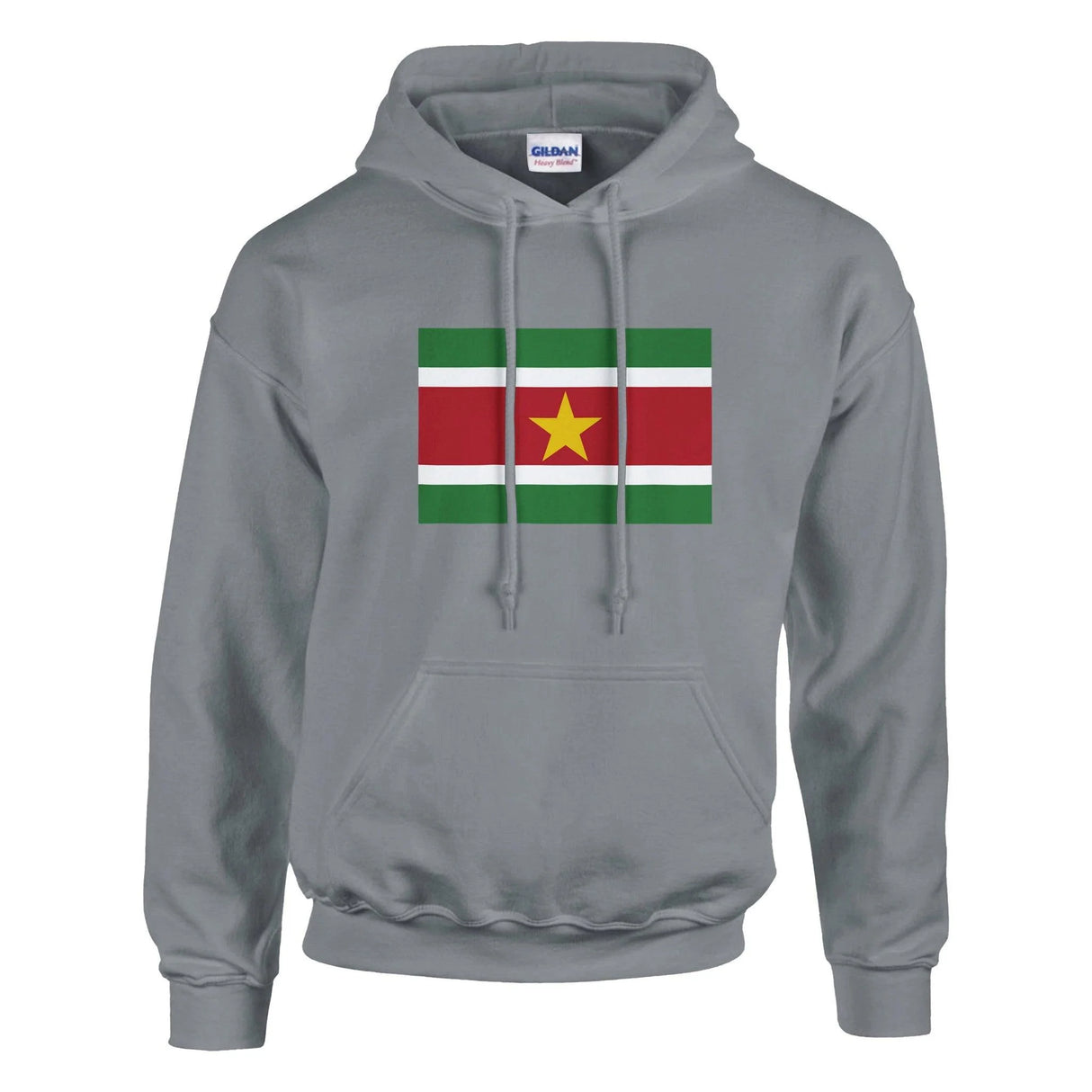 Sweat à capuche suriname coton mélangé motif drapeau