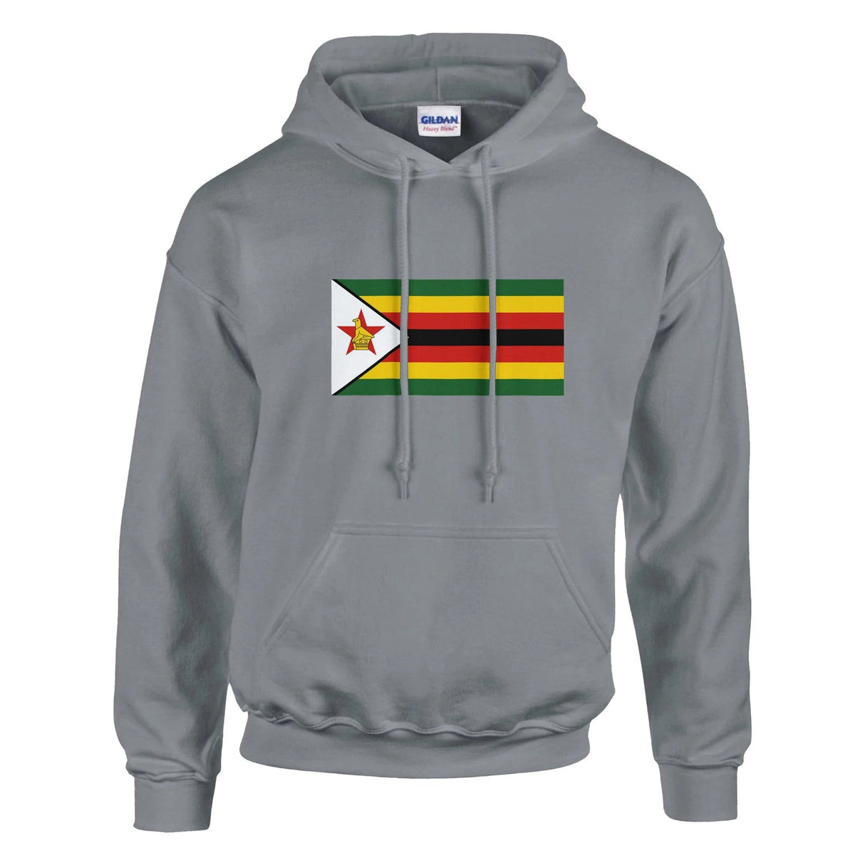 Sweat à capuche zimbabwe coton mélangé aux couleurs vives