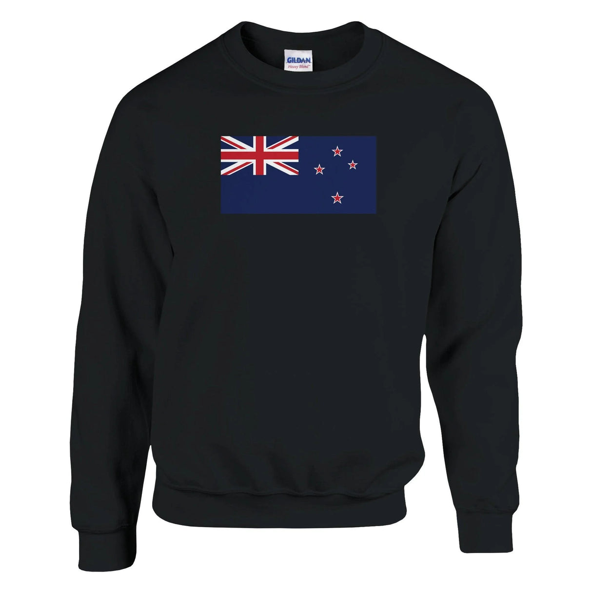 Sweat-shirt drapeau nouvelle-zélande coton mélangé doux