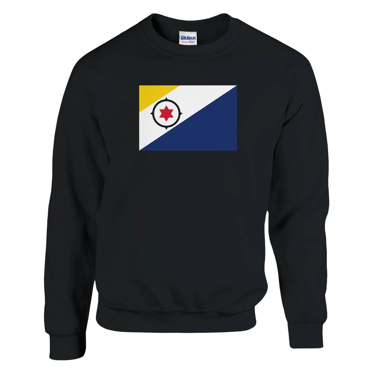 Sweat-shirt drapeau pays-bas caraïbéen coton mélangé