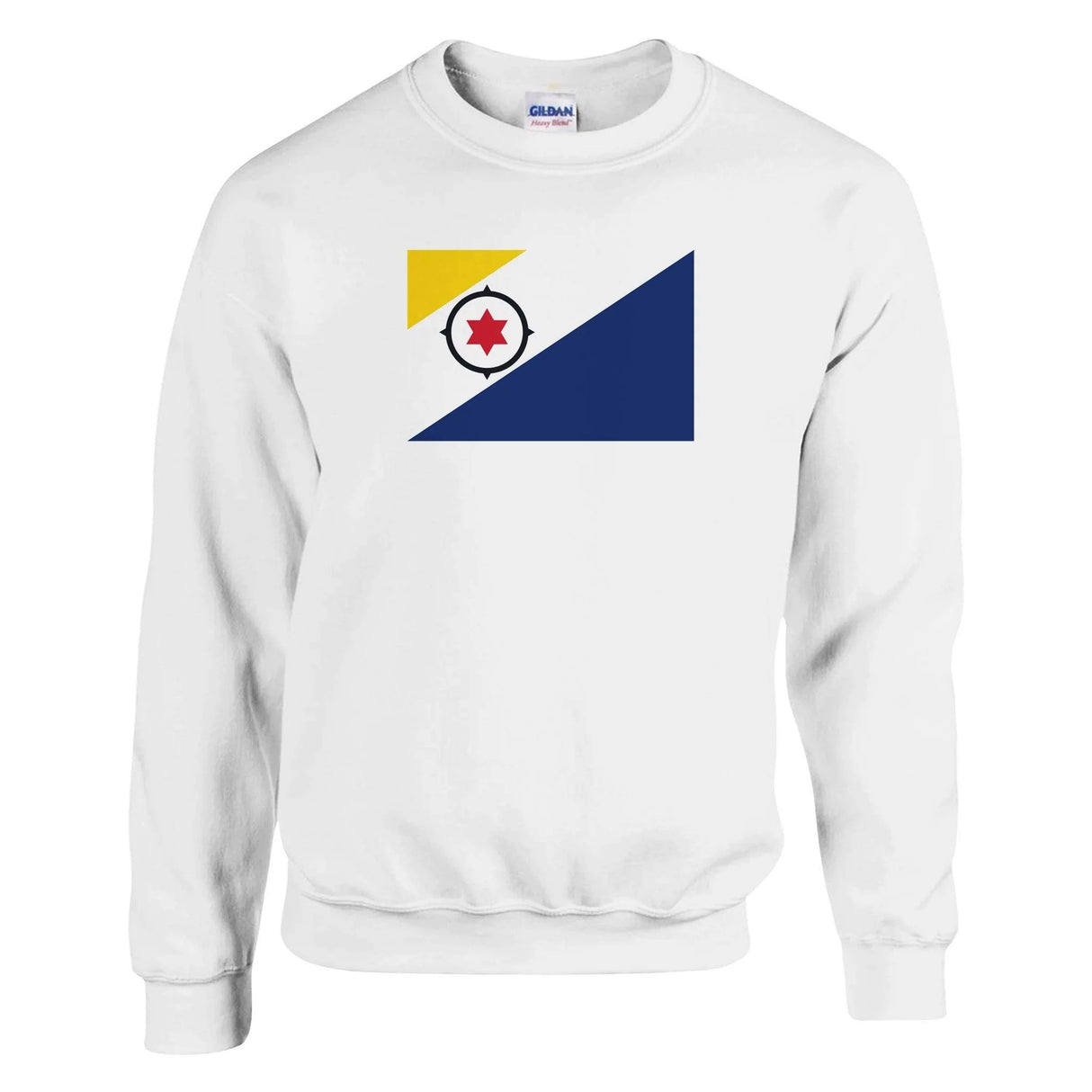 Sweat-shirt drapeau pays-bas caraïbéen coton mélangé