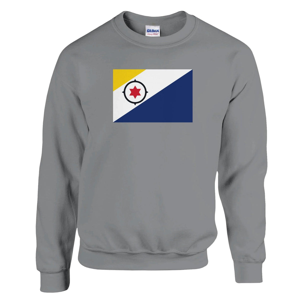 Sweat-shirt drapeau pays-bas caraïbéen coton mélangé