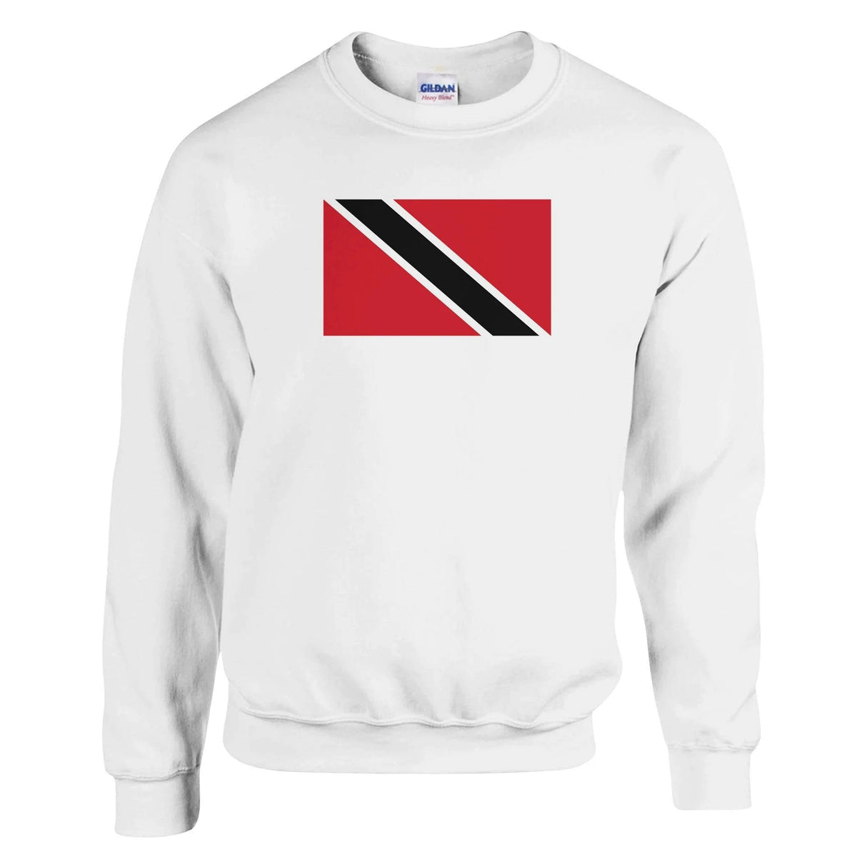 Sweat-shirt drapeau trinité-et-tobago coton mélangé doux