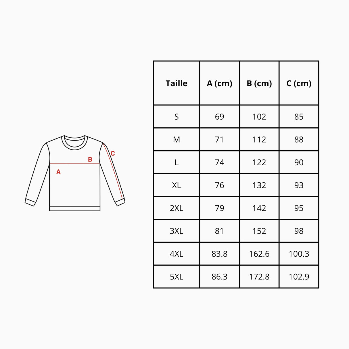 Sweat-shirt îles cook broderie couleur coton mélangé