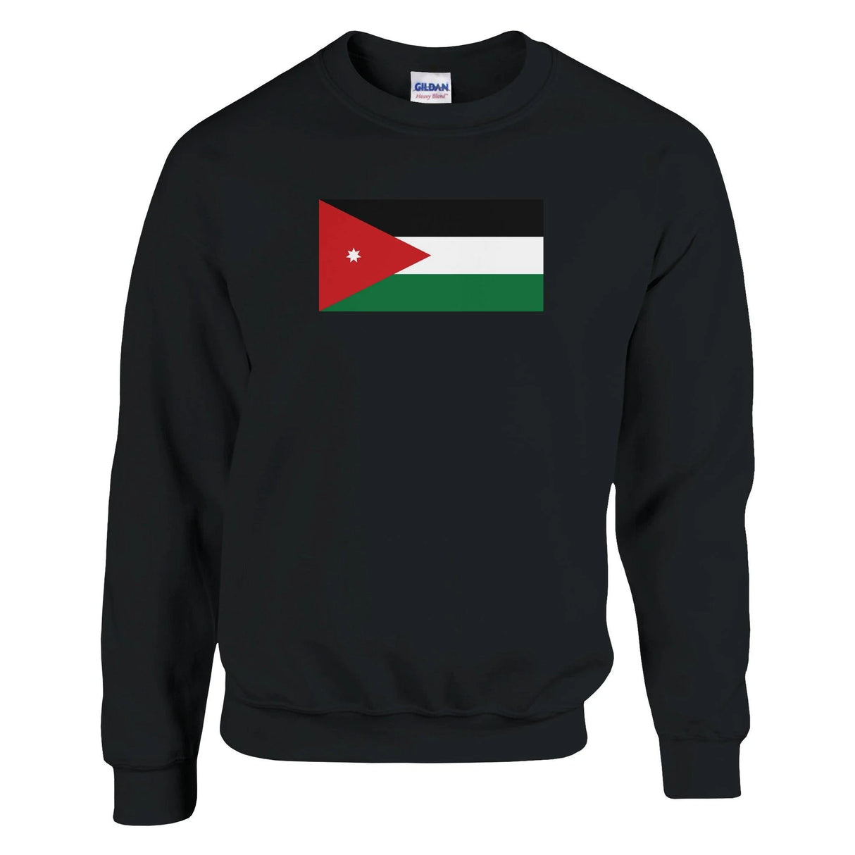 Sweat-shirt jordanie coton mélangé brodé couleur douce
