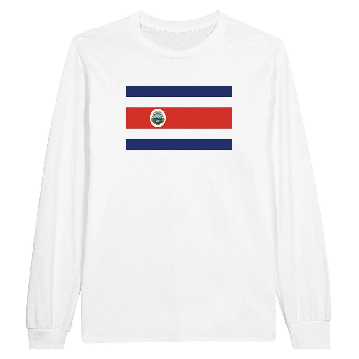 T-shirt à manches longues costa rica coton mélangé imprimé