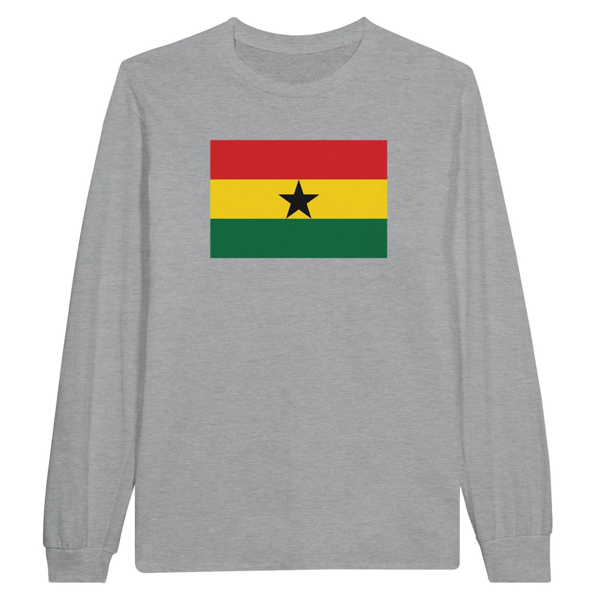 T-shirt à manches longues ghana coton mélangé imprimé doux