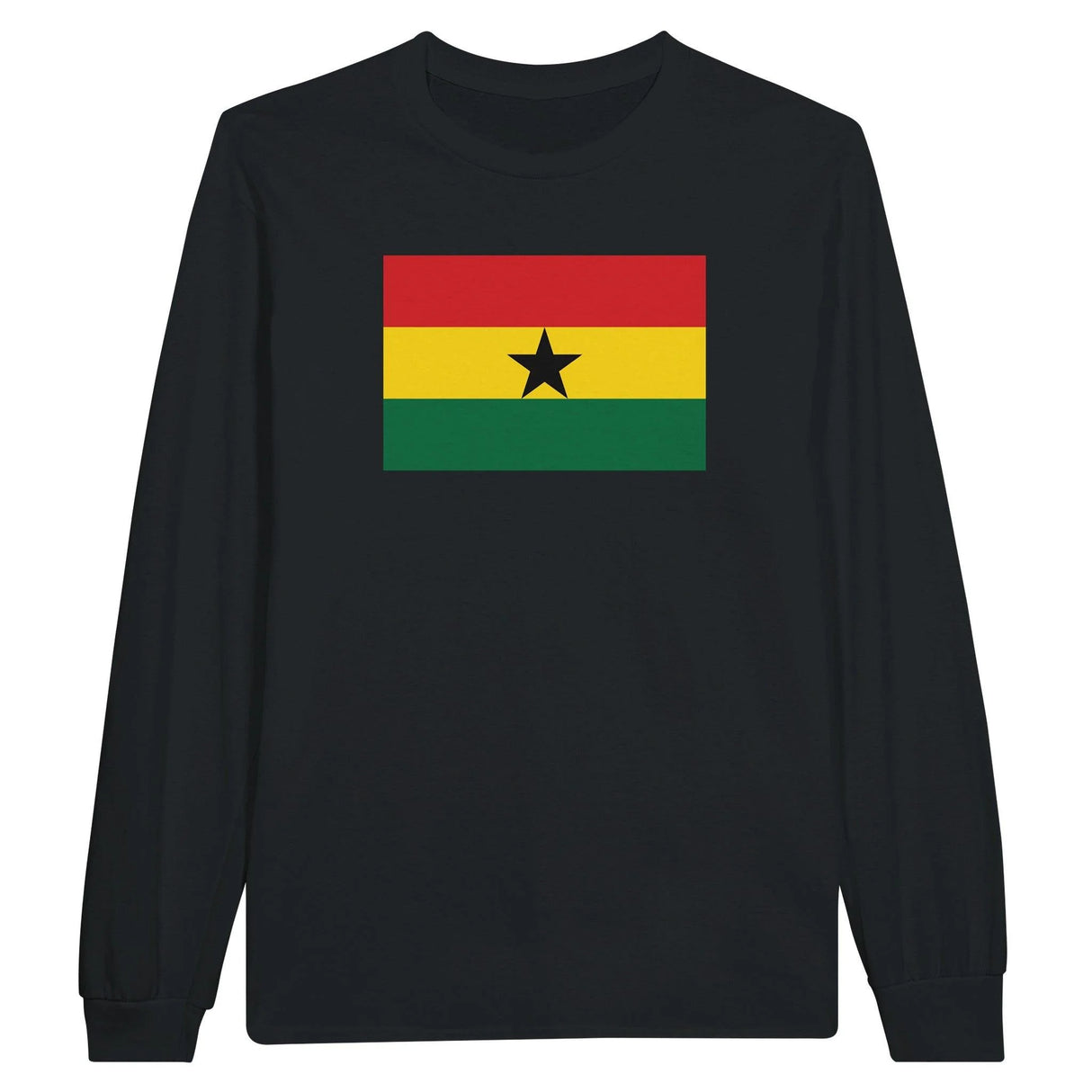 T-shirt à manches longues ghana coton mélangé imprimé doux