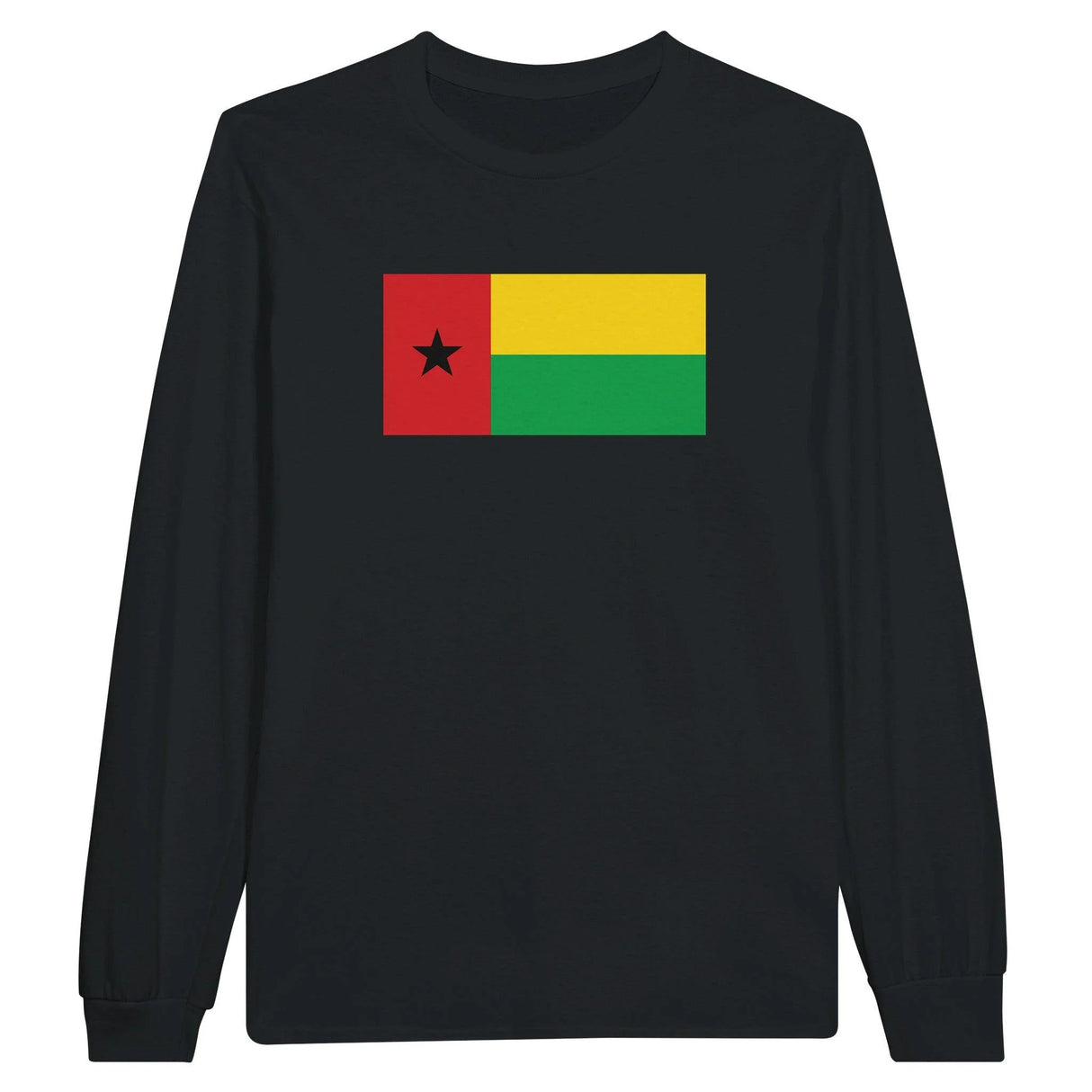 T-shirt à manches longues guinée-bissau coton mélangé
