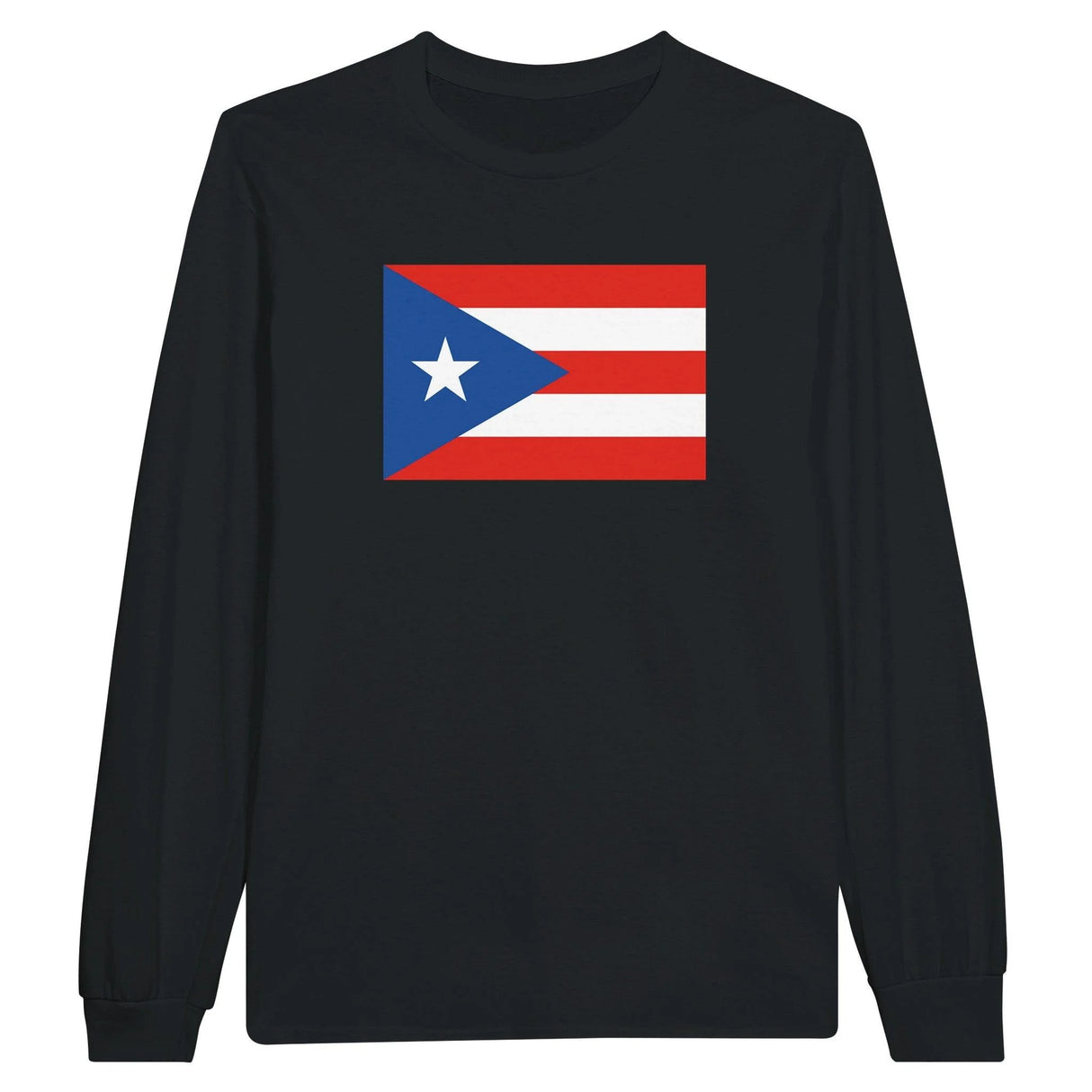 T-shirt à manches longues porto rico coton mélangé imprimé