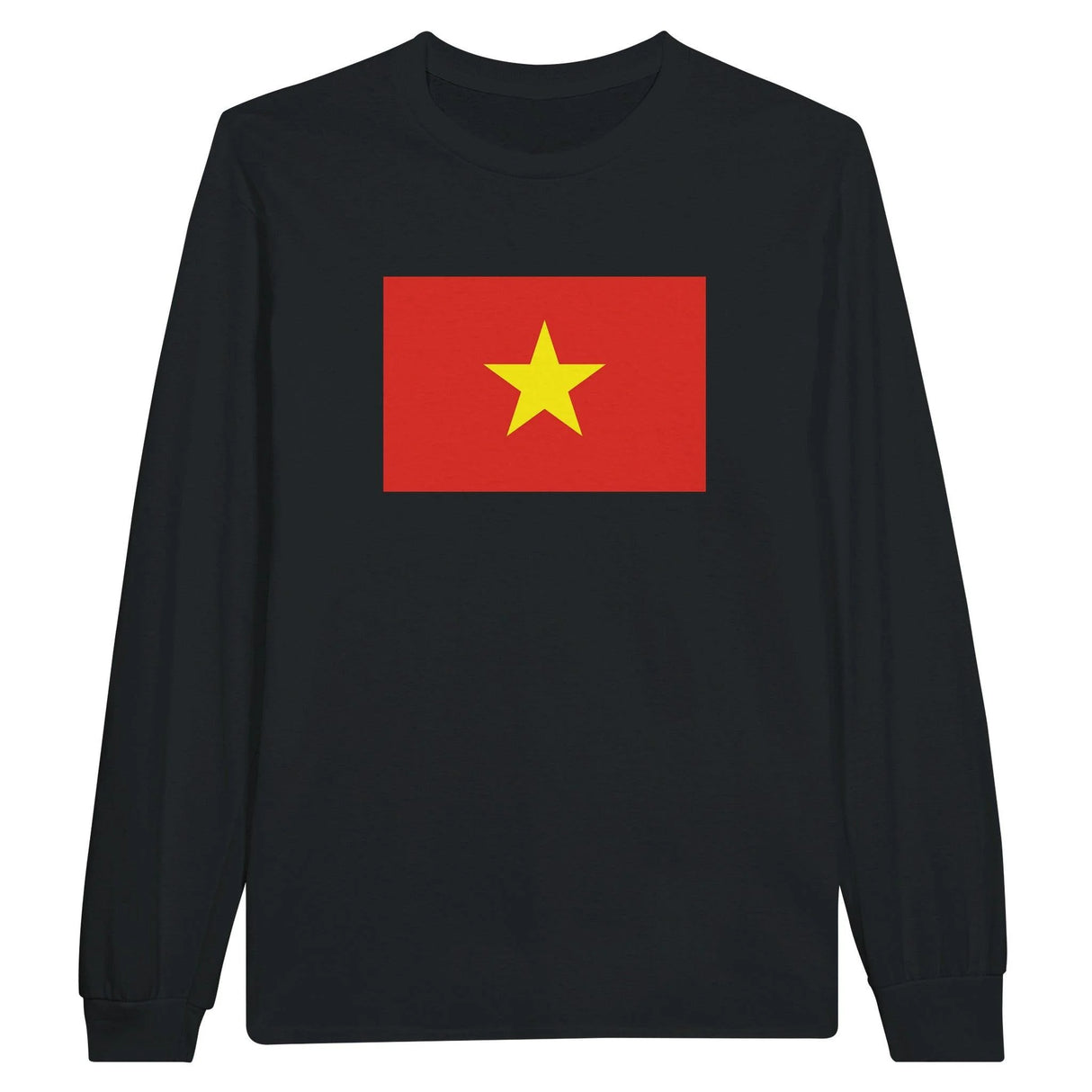 T-shirt à manches longues viêt nam coton mélangé imprimé