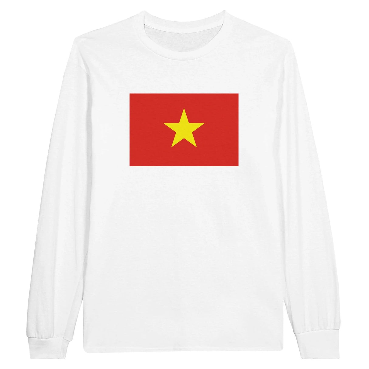 T-shirt à manches longues viêt nam coton mélangé imprimé