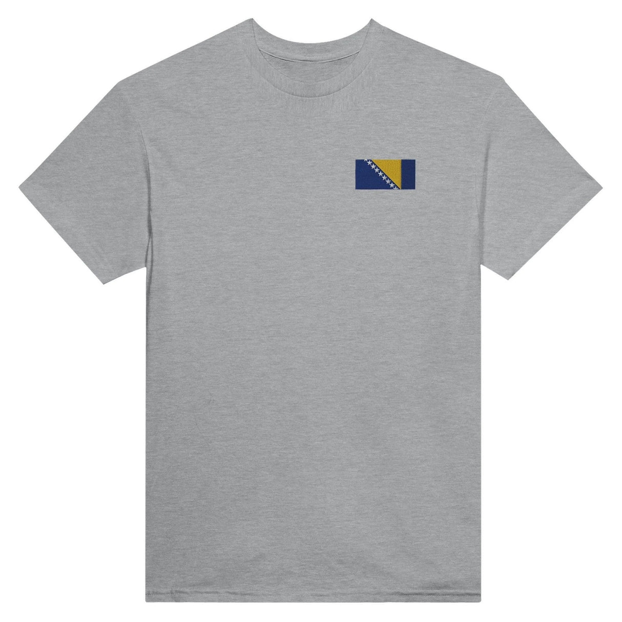 T-shirt bosnie-herzégovine broderie couleur coton épais