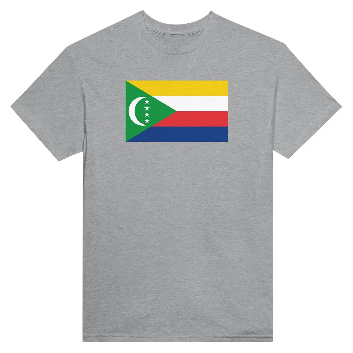 T-shirt comores brodé en coton mélangé manches longues