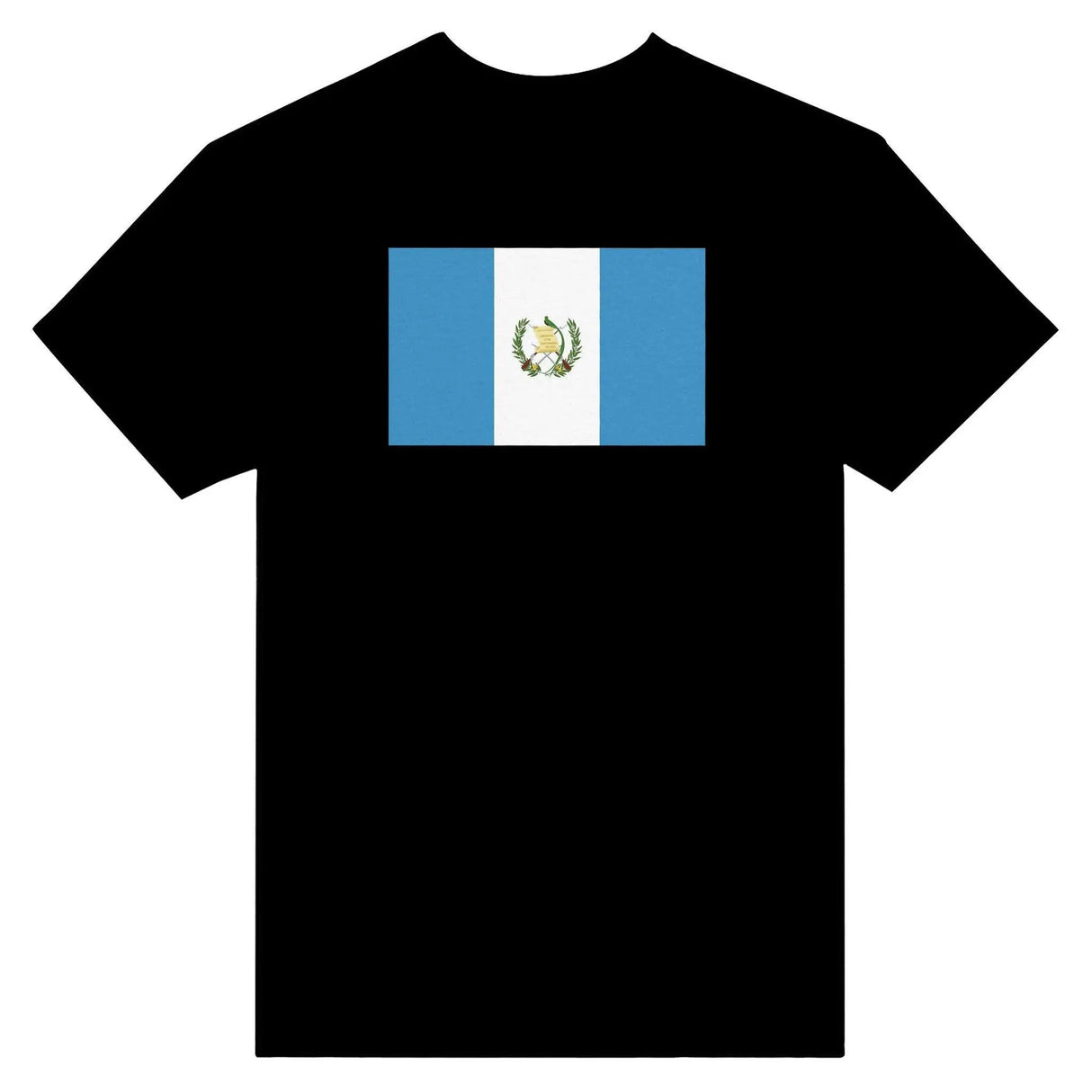 T-shirt drapeau guatemala brodé coton mélangé élégant
