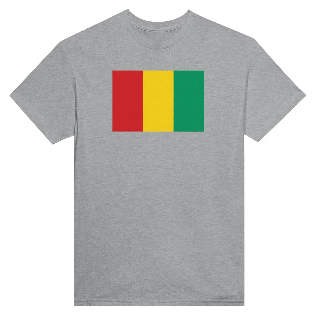 T-shirt drapeau guinée brodé en coton mélangé élégant
