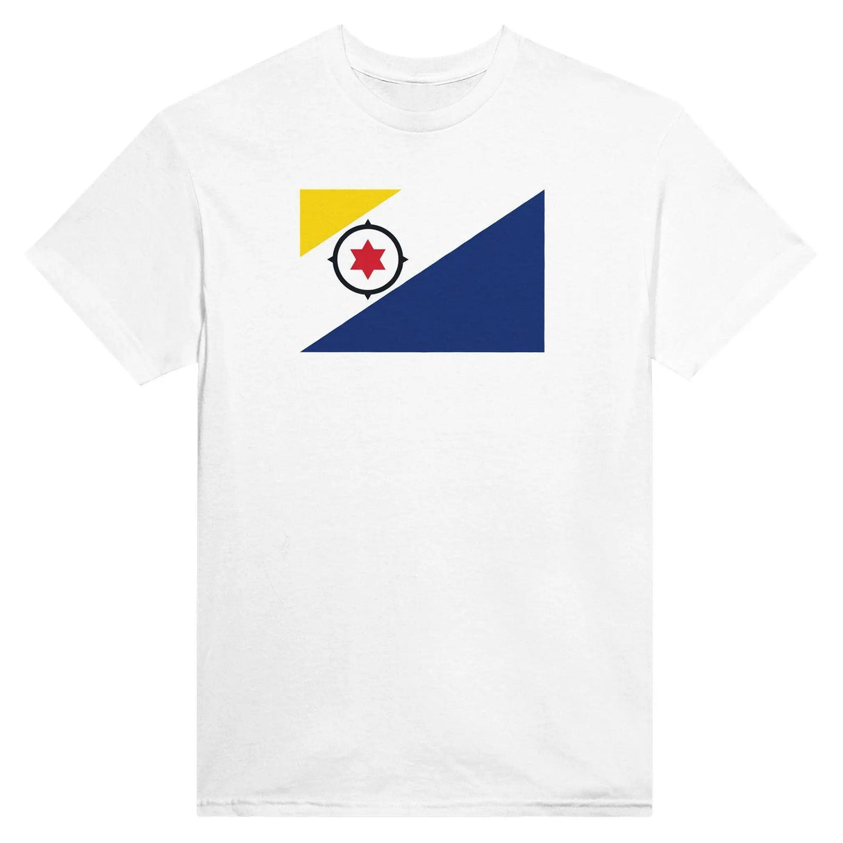 T-shirt drapeau pays-bas brodé en coton mélangé