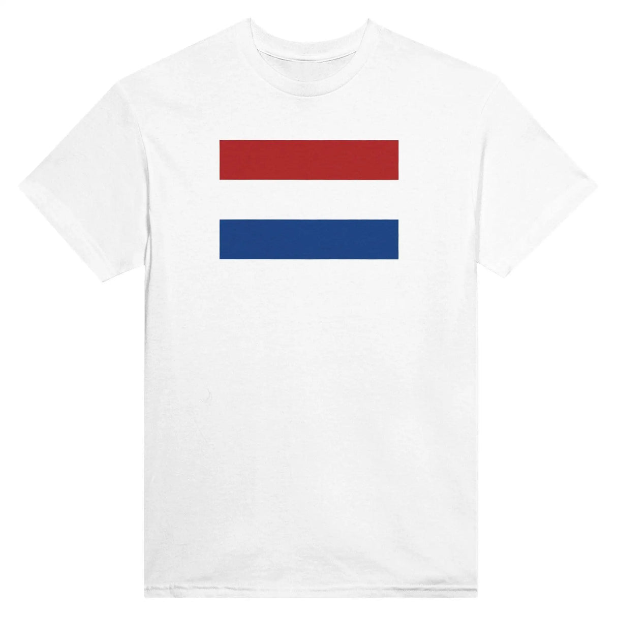 T-shirt drapeau pays-bas coton mélangé brodé élégant