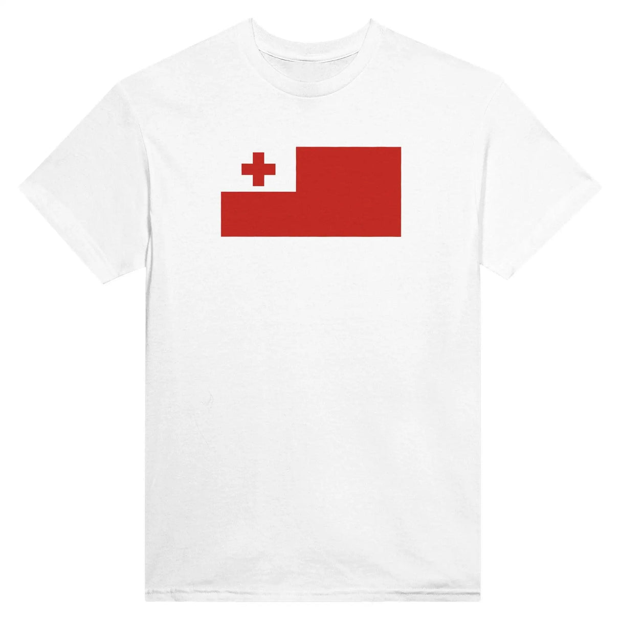 T-shirt drapeau tonga coton mélangé brodé manches longues
